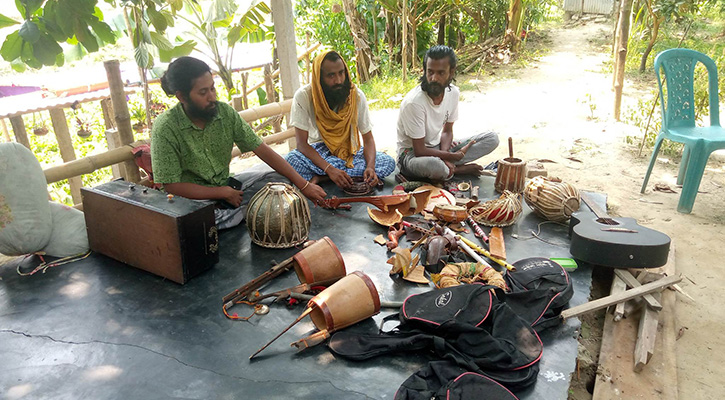 নরসিংদীতে লালন আখড়ায় হামলা, আহত ৩